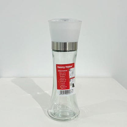 Danny Home Pepper Mill Seasoning Bottle 19-cm White