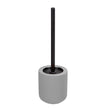 Wenko ceramic toilet brush “avellino” grey