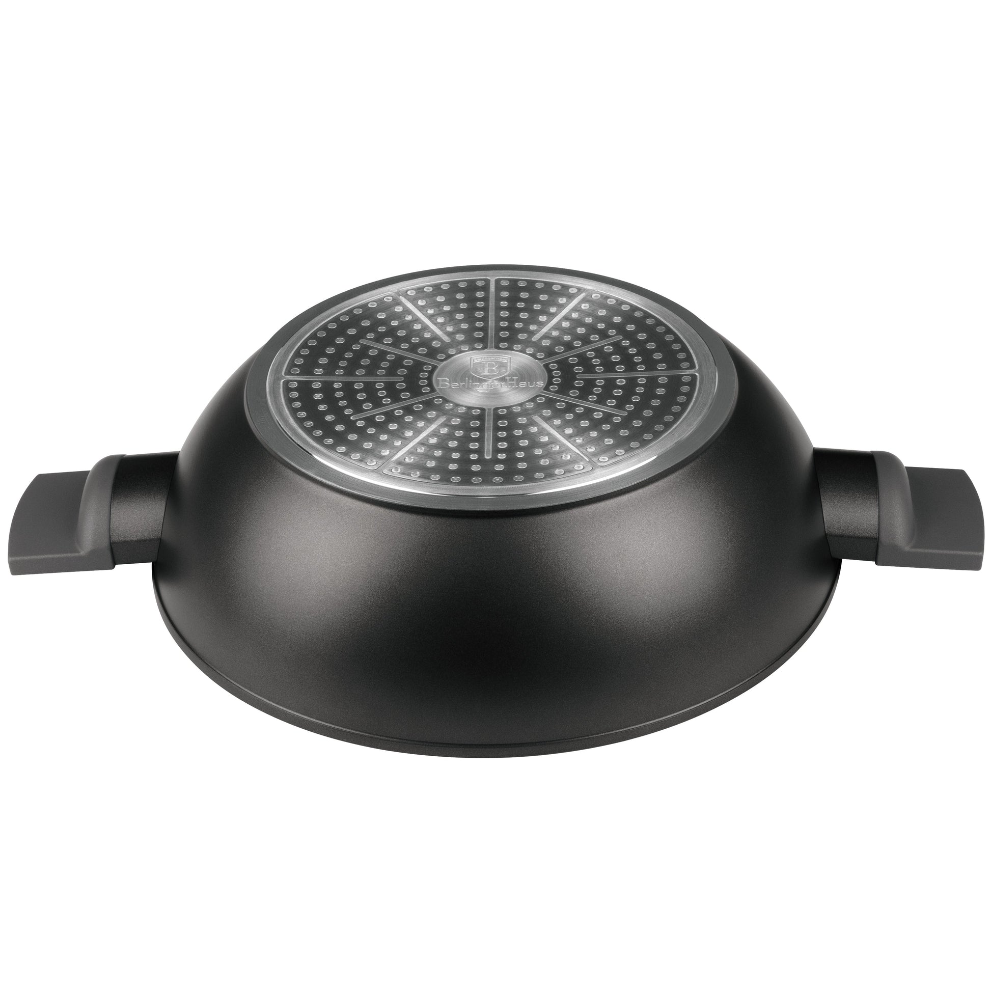 Casserole Wok with lid, 30 cm Anthracite