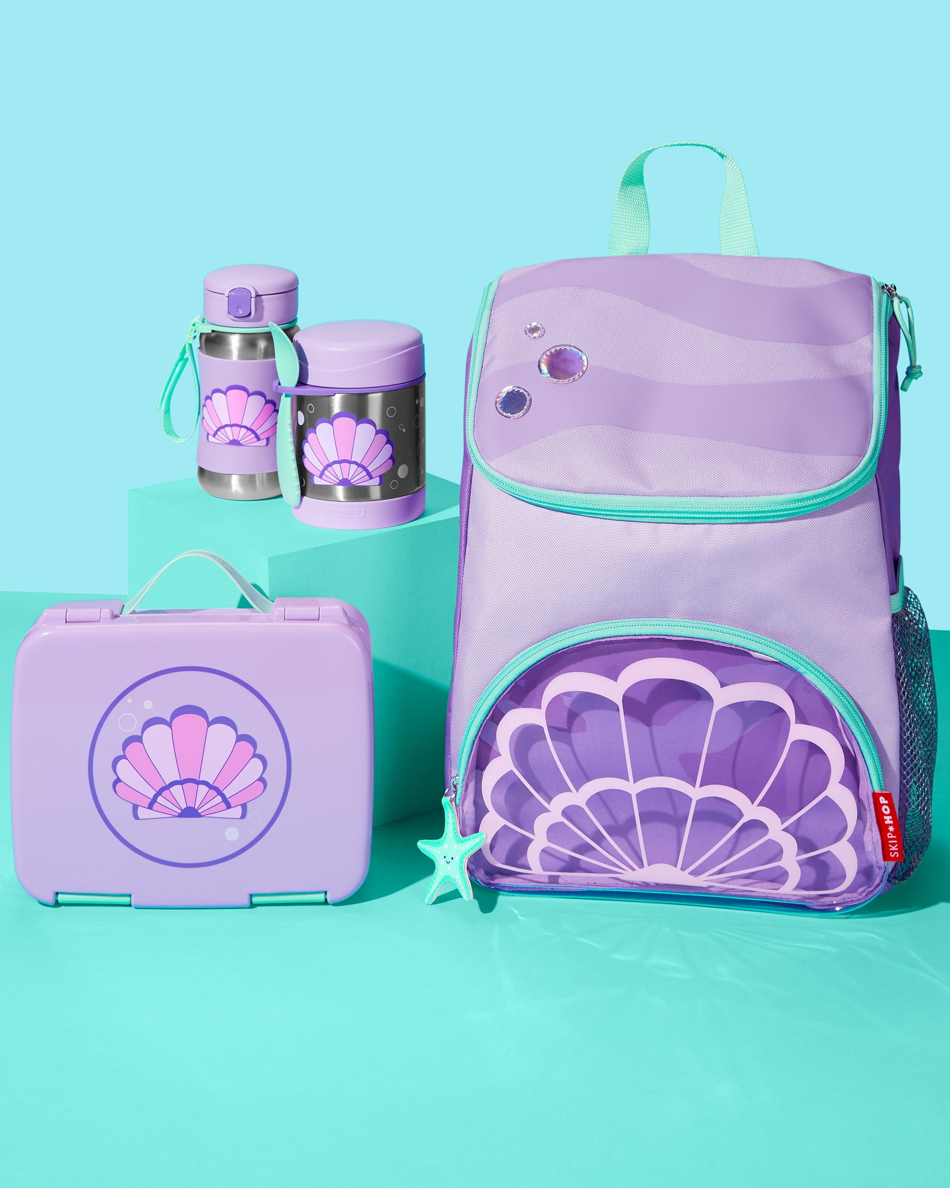 Spark Style SS Straw Bottle Seashell