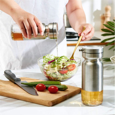 1-Piece Stainless Steel Vinegar Or Olive Oil Dispenser