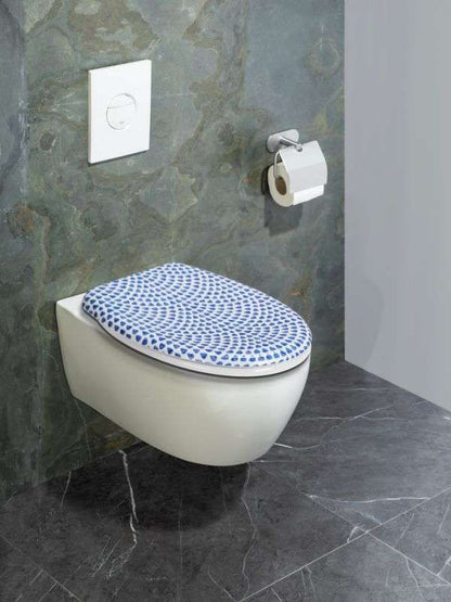 Toilet Seat Premium Duroplast Design with Soft-Close Mechanism (Sevilla) By Wenko.de