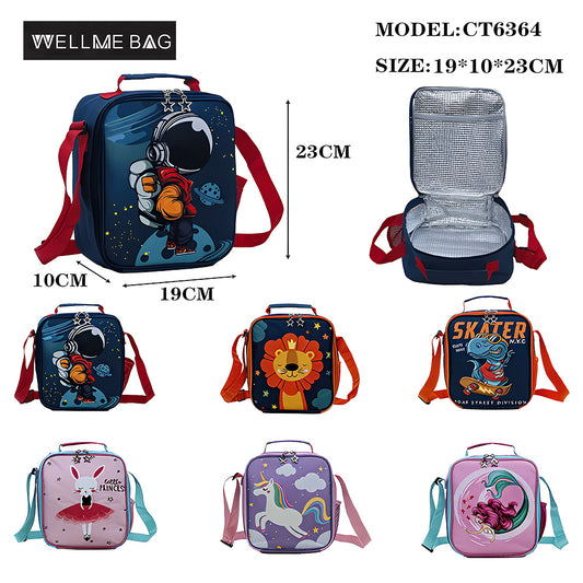 Wellme Bag, Deluxe Kids Lunch Bag Cooler Box 4-Ltr