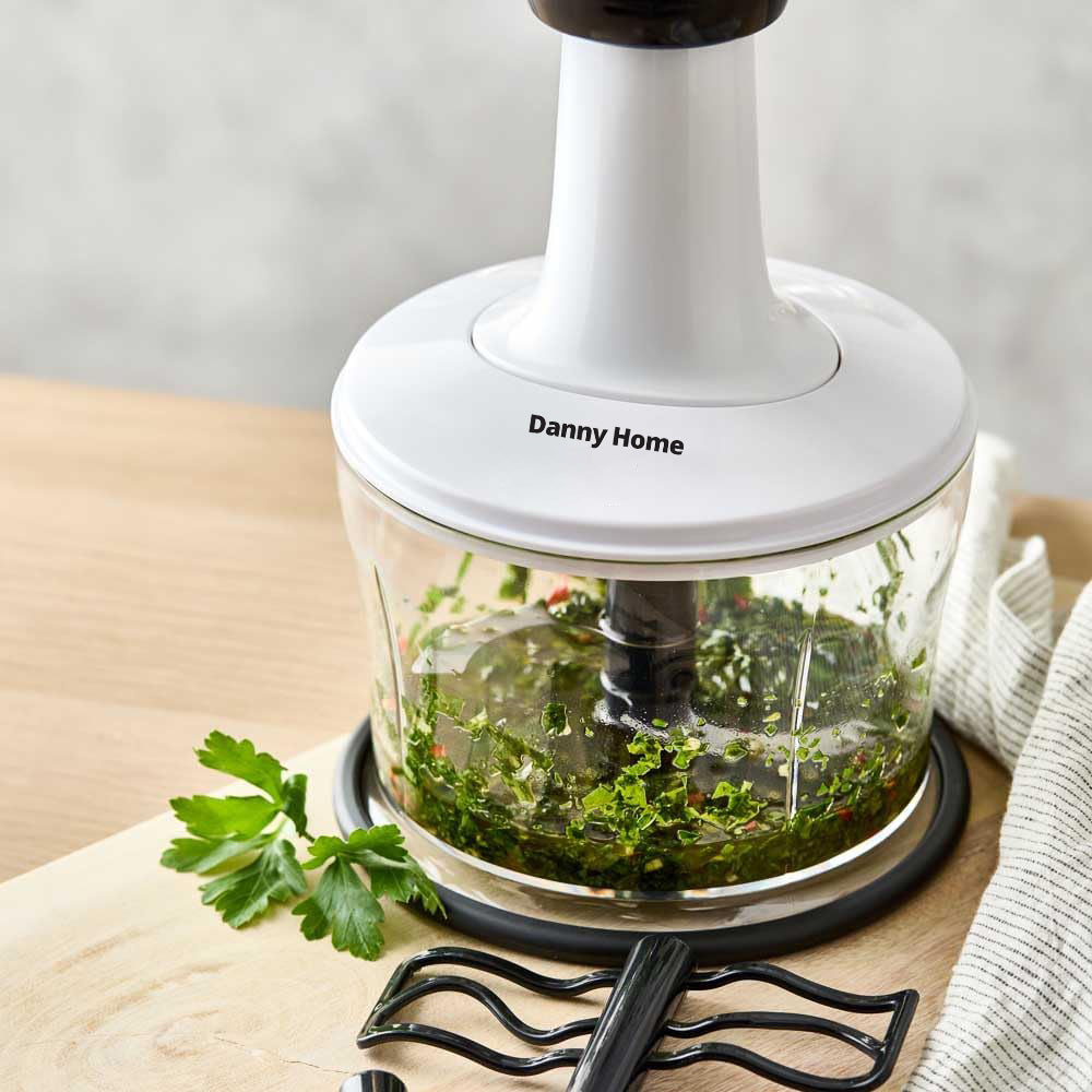 Danny Home 2in1 Food Chopper With stainless steel Blade 29.3cm