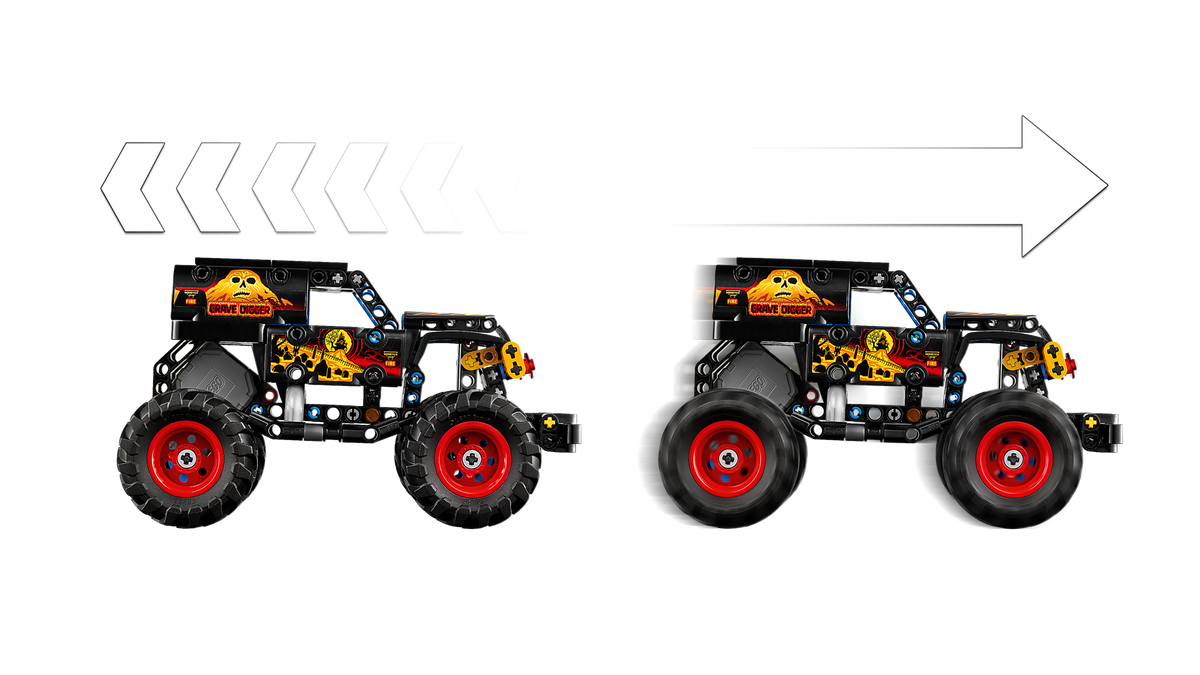 Monster Jam™ Grave Digger™ Fire and Ice