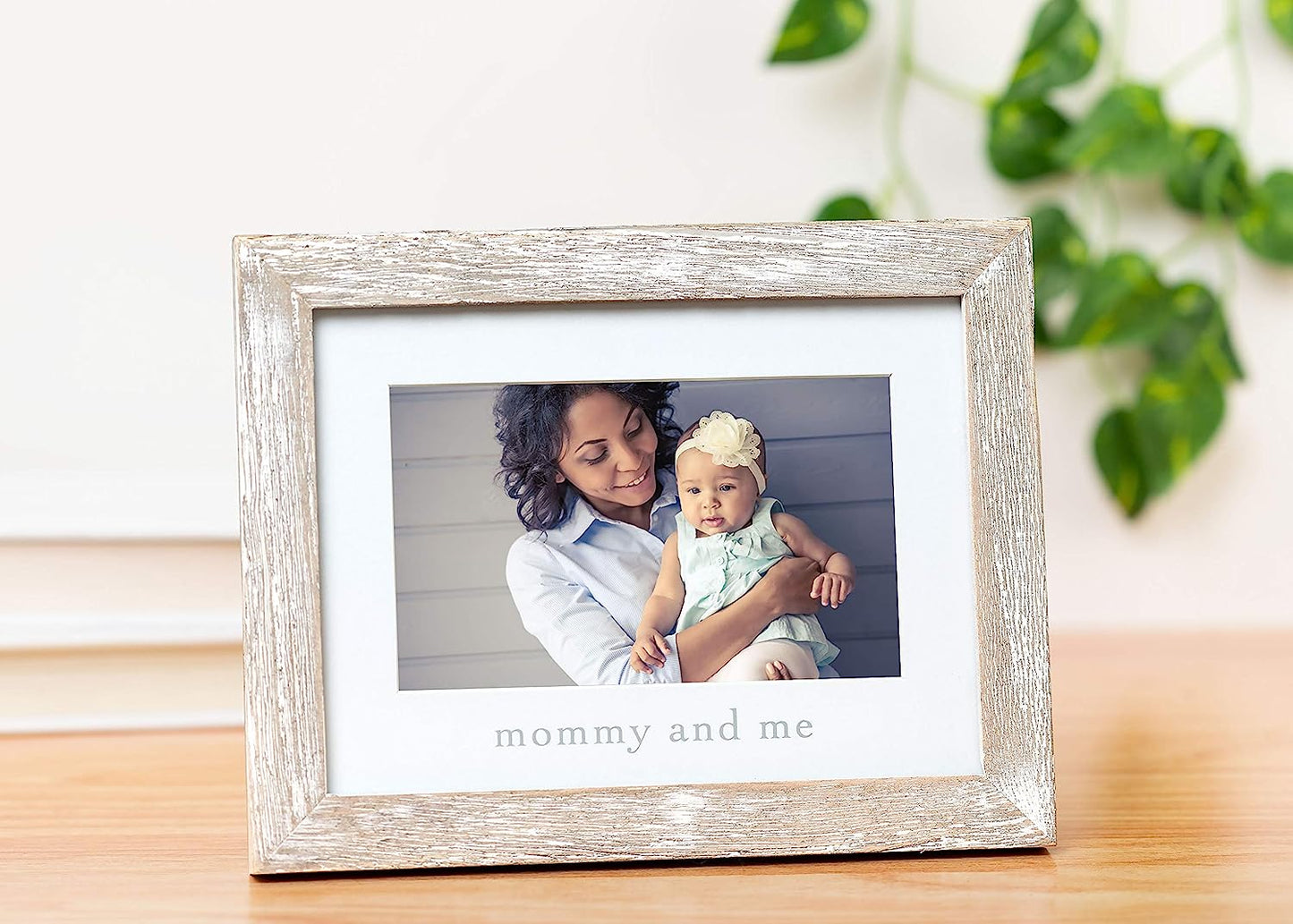 Mommy and Me Sentiment Frame Rustic