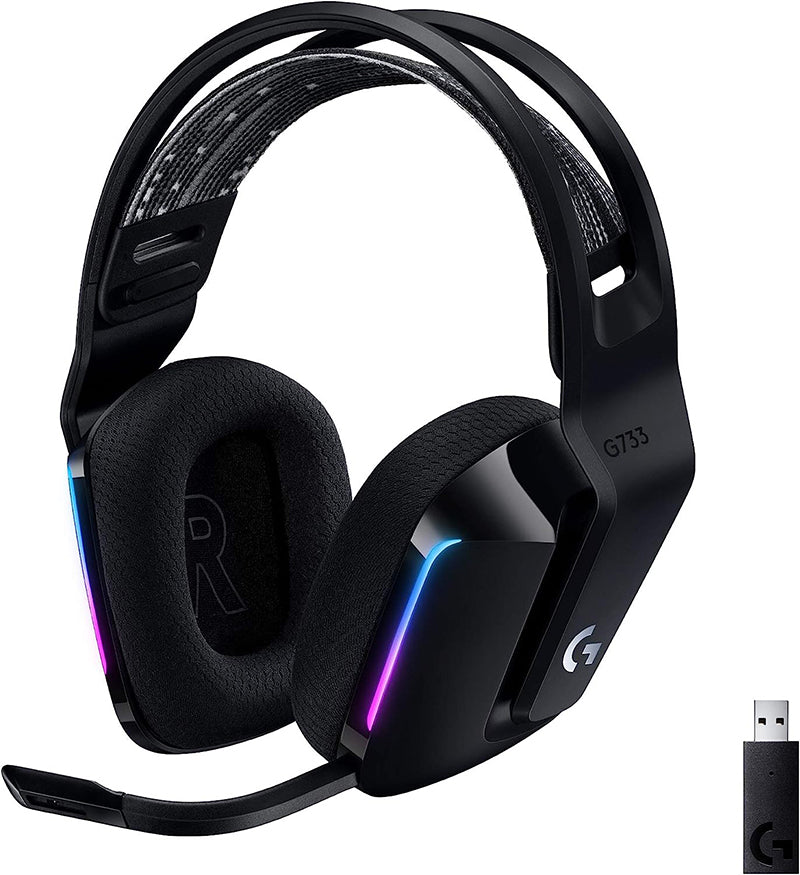 Logitech G733 Lightspeed Wrls Rgb Gmg Headset Blk 981-000864