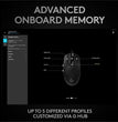 Logitech Pro (Hero) Gmg Mouse Black Usb 910-005441