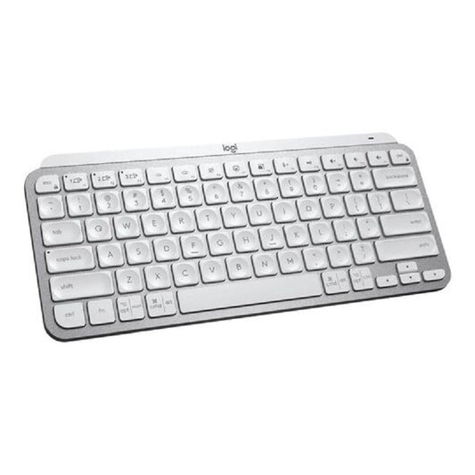 Logitech Mx Keys Mini For Mac Minimalist Wrls Illuminated Kbrd Pale Grey Us Int’L 920-010526