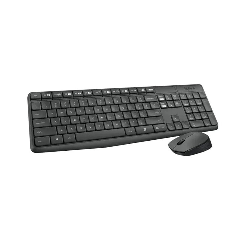 Logitech Mk235 Wrls Kbrd And Mouse Combo – Grey – Ara 920-007927