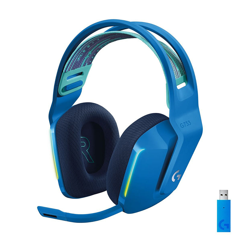 Logitech G733 Lightspeed Wrls Gmg Headset -Blue 981-000943