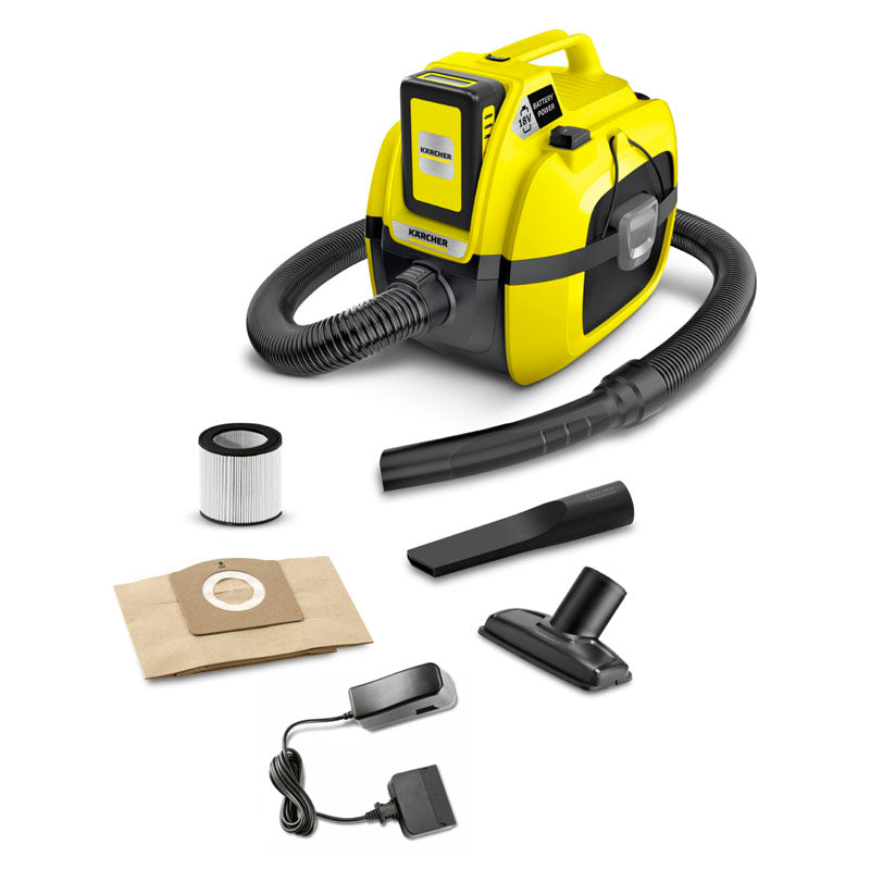 Karcher 1.198-301.0 battery wet and dry vacuum cleaner WD 1