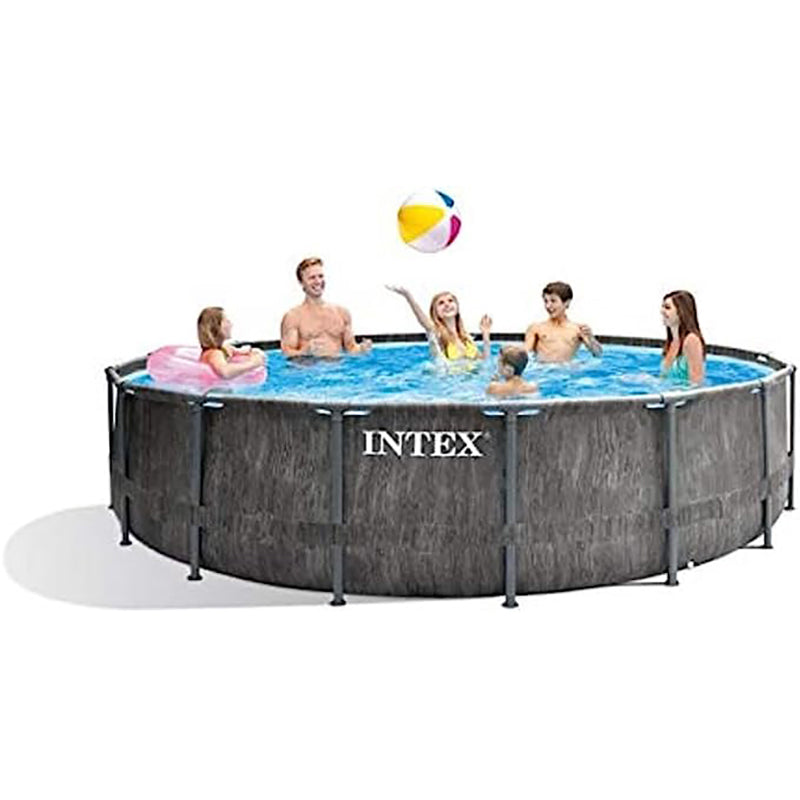 Intex Prism Greywood Premium Pool Set D 4.57X1.22M S21