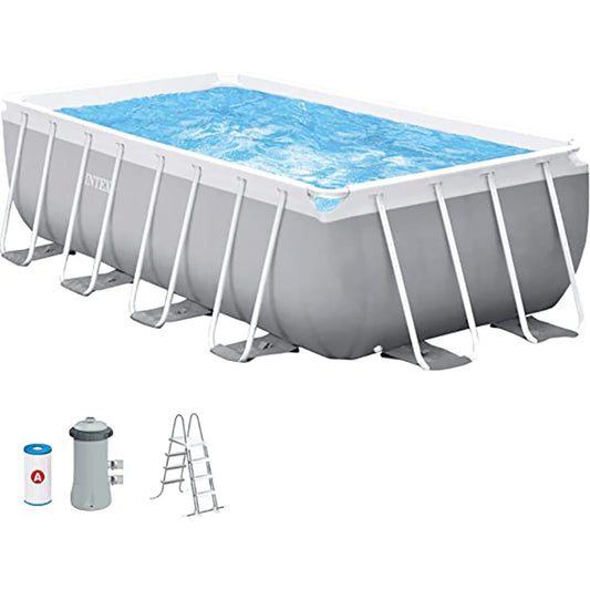 Intex Prism Frame Rect Pool Set 4.00 X 2.00 X 1.22M S21