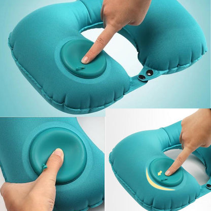 PMF U-Shaped Travel neck pillow, integrated air pump