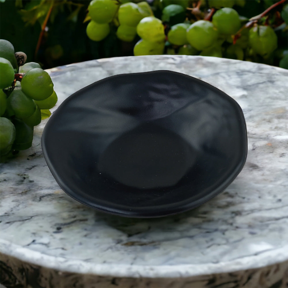 Dip Black Melamine Dinnerware