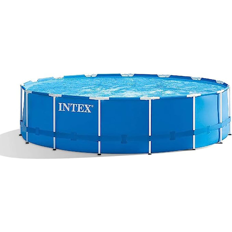 Intex Metal Frame Pool W Filter D 3.66 X 0.76M S21