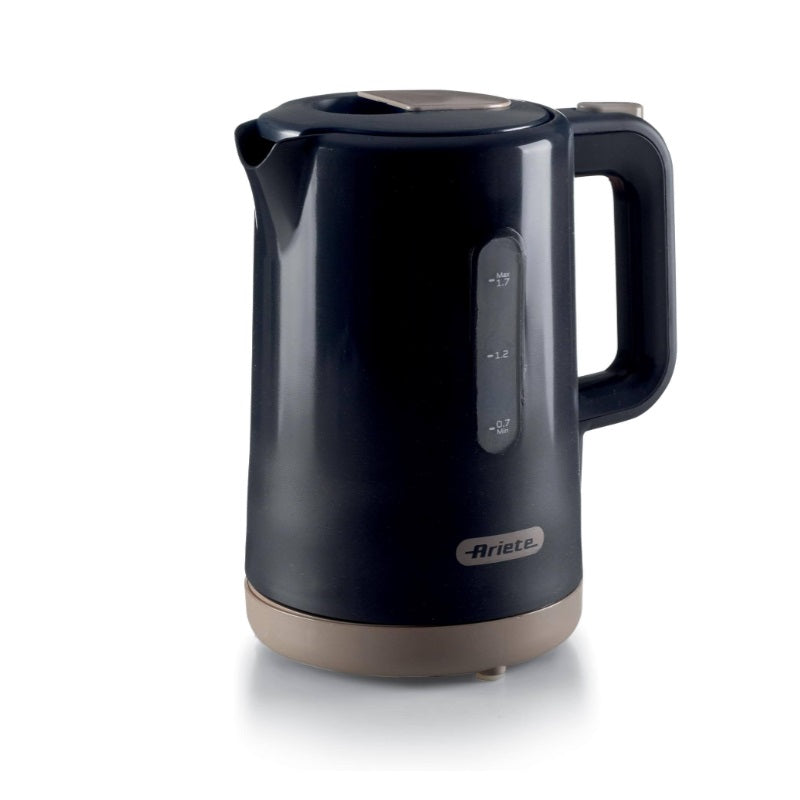 Ariete 2846/00 kettle Night Grey , Blue Light, 1.7L, 2200W