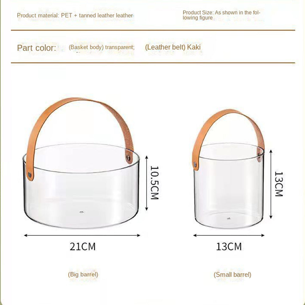 Set of 2 Pcs Plexy serving Bucket