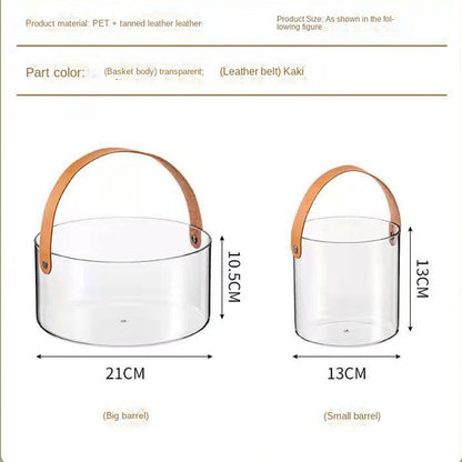 Set of 2 Pcs Plexy serving Bucket