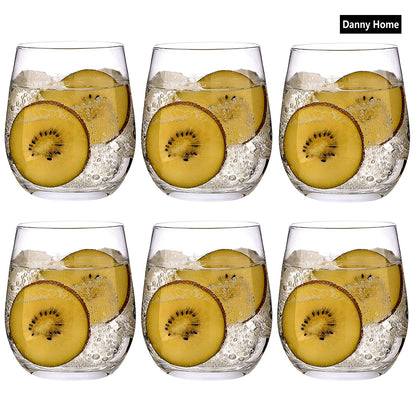 Danny Home 6-Pieces Short Glasses 345-ml