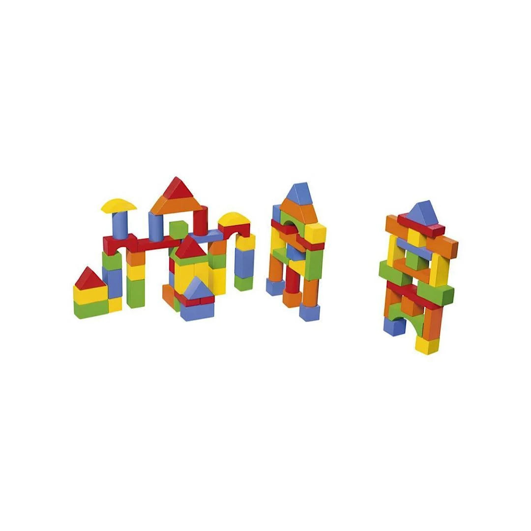 Playtive Color Building Blocks 80 Pieces Klaptap