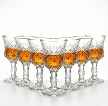 6-Pcs Clear Glass Liqueur Set 40-ml #221