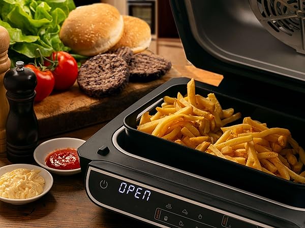 Digital Air Fryer Grill, 8L, 1900W, Dehydrator