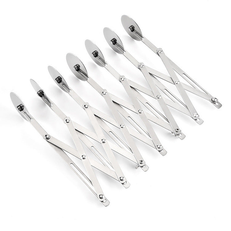 Stainless Steel Expandable Cutter Roller Knife 3/5/7-Wheel