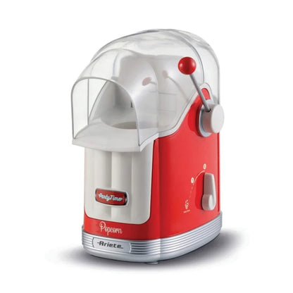 Ariete 2958/00 Popcorn Maker With Lever 50Gr,Capacity 600Gr, Red