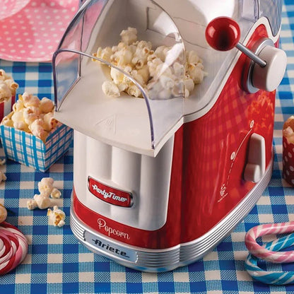 Ariete 2958/00 Popcorn Maker With Lever 50Gr,Capacity 600Gr, Red