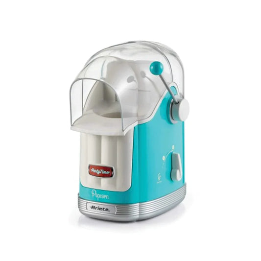 Ariete 2958/01 Popcorn Maker With Lever 50Gr,Capacity 600Gr, Blue