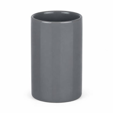 Diaqua Zylo Ceramic Bathroom Tumbler – Dark Gray