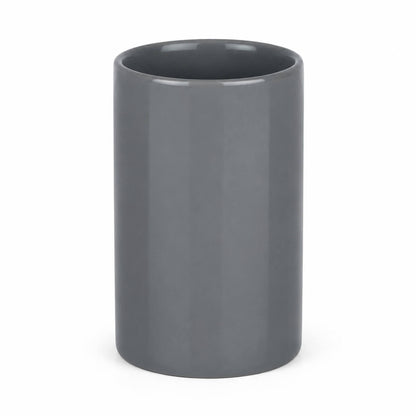 Diaqua Zylo Ceramic Bathroom Tumbler – Dark Gray