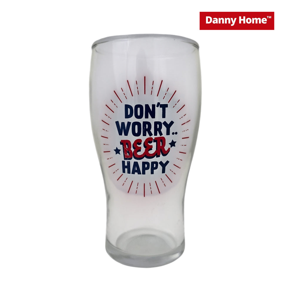 Danny Home Beer Glass & Opener Set “Beer Happy”