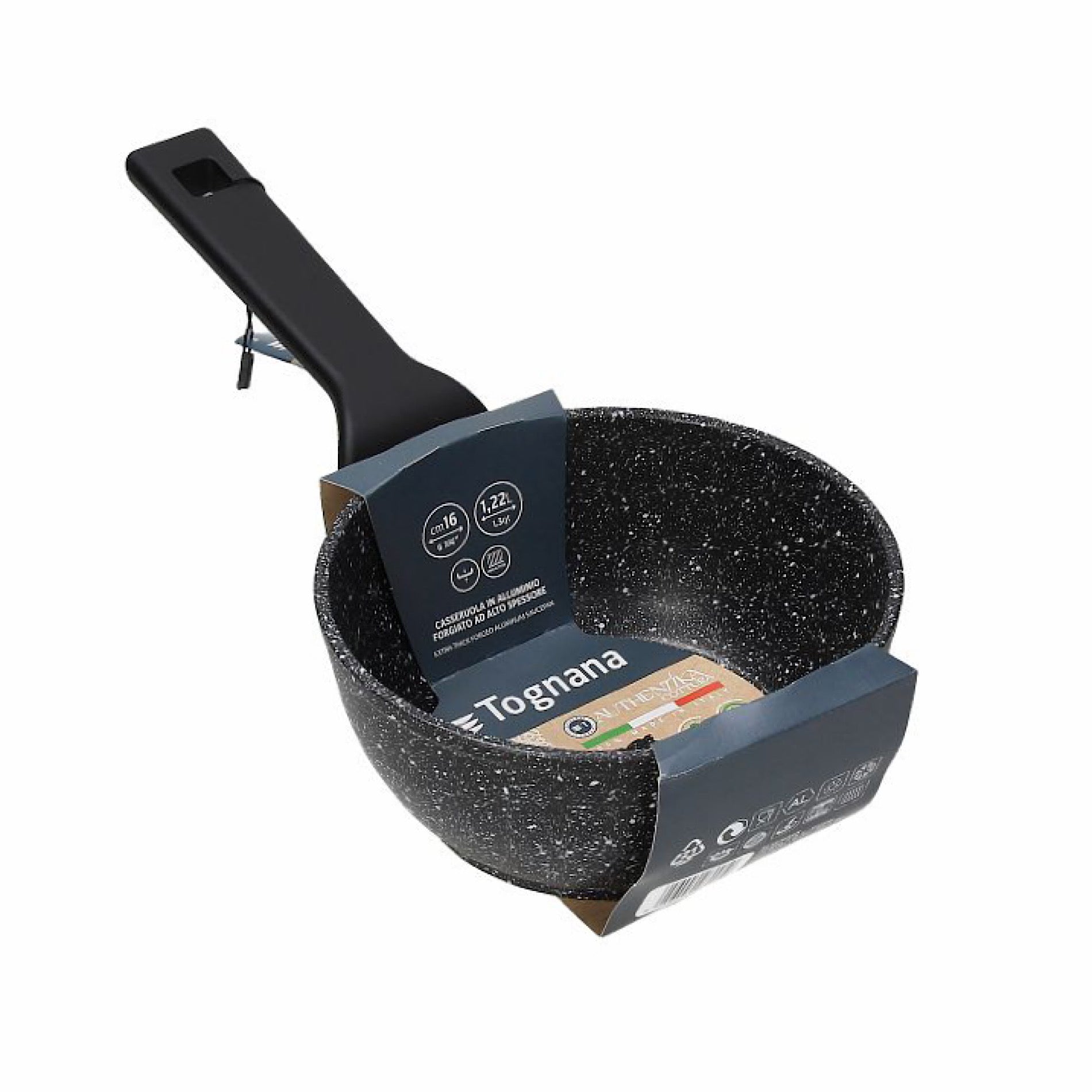 Authentika Linea Casserole 1H with Lid 16cm