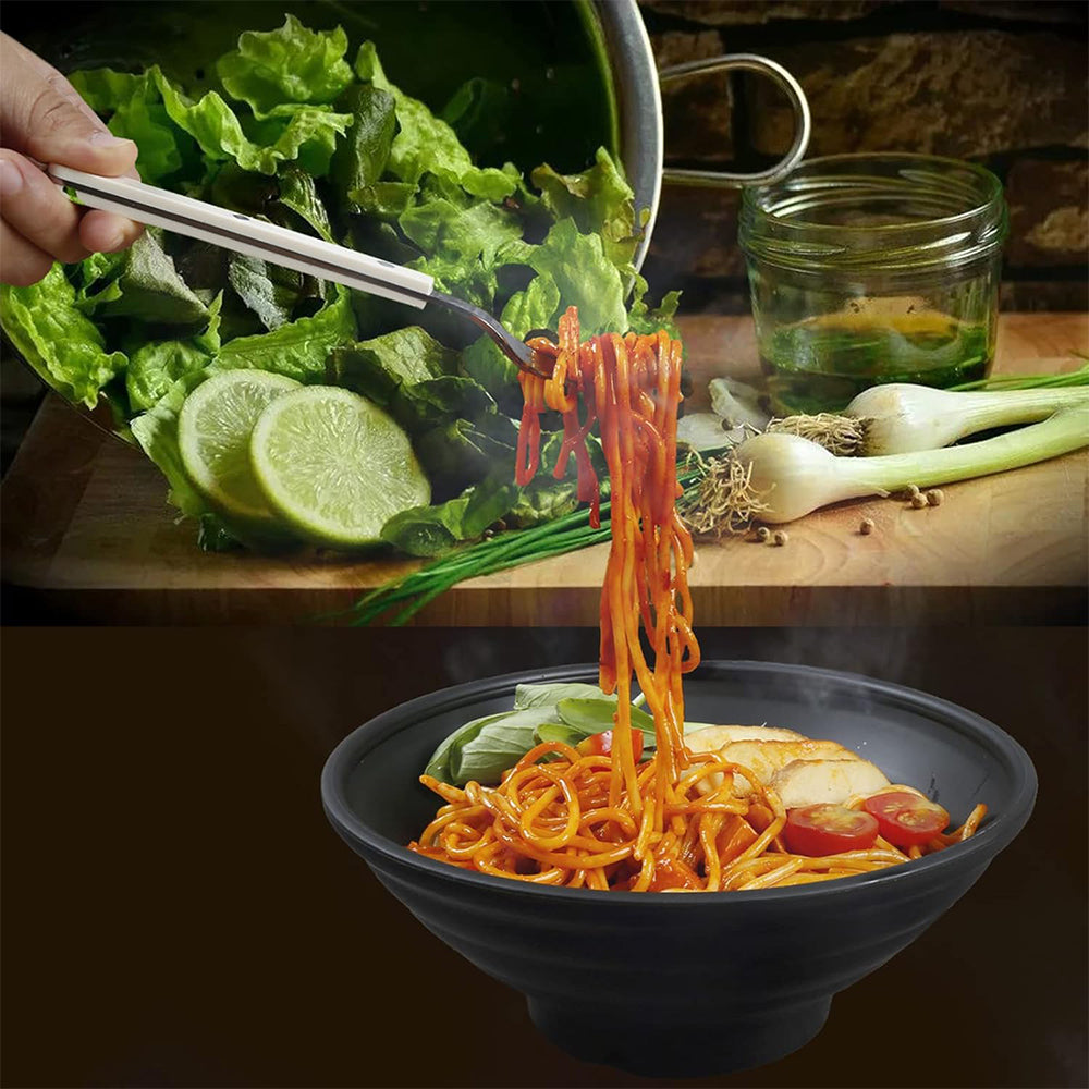 Cone Bowl Black Melamine Dinnerware