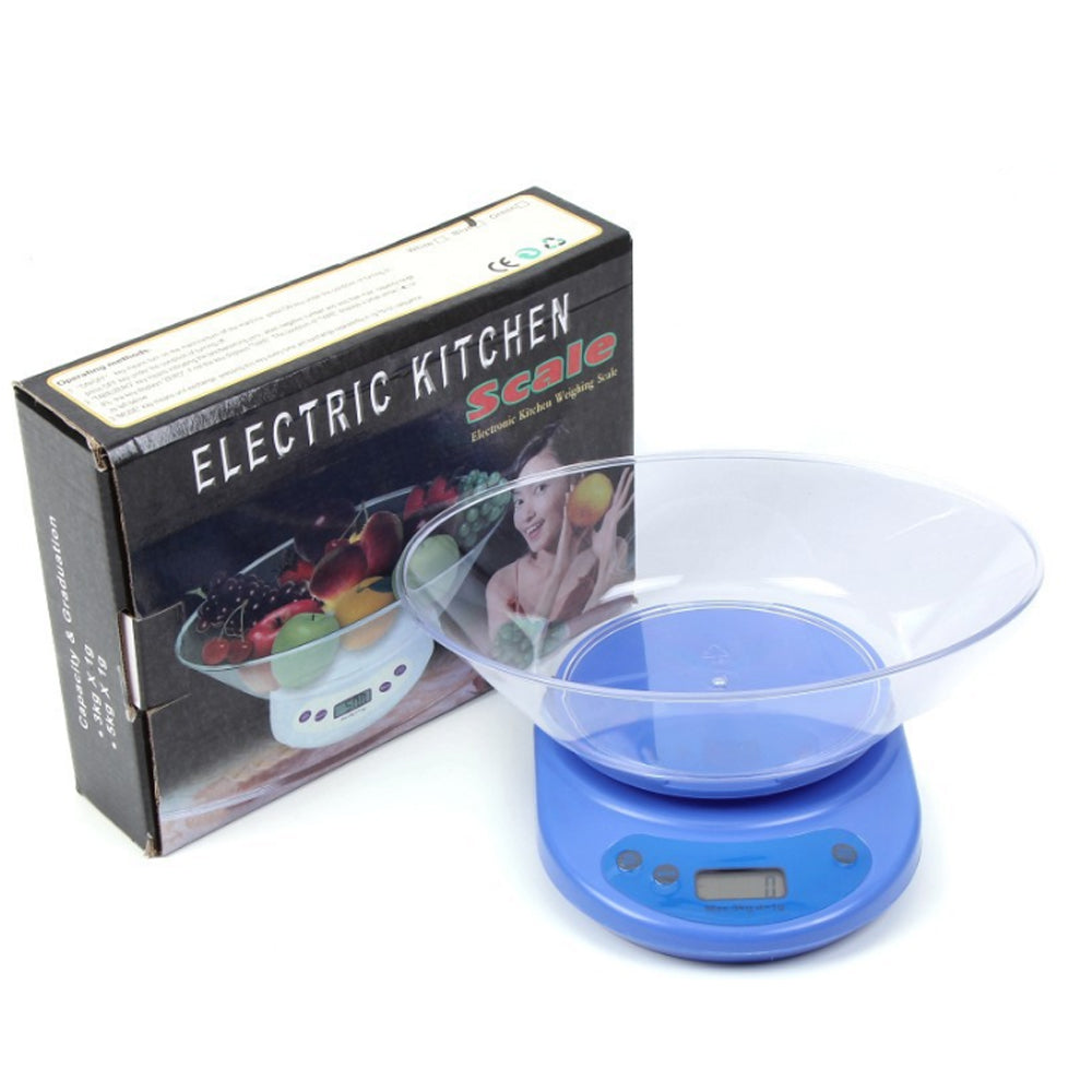 5KG Electronic Digital Kitchen Scale With Bowl