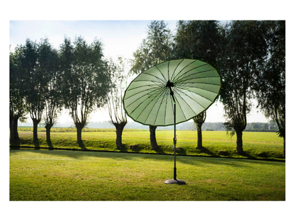 Parasol Verona Black/Light Green 2,5x2,5m