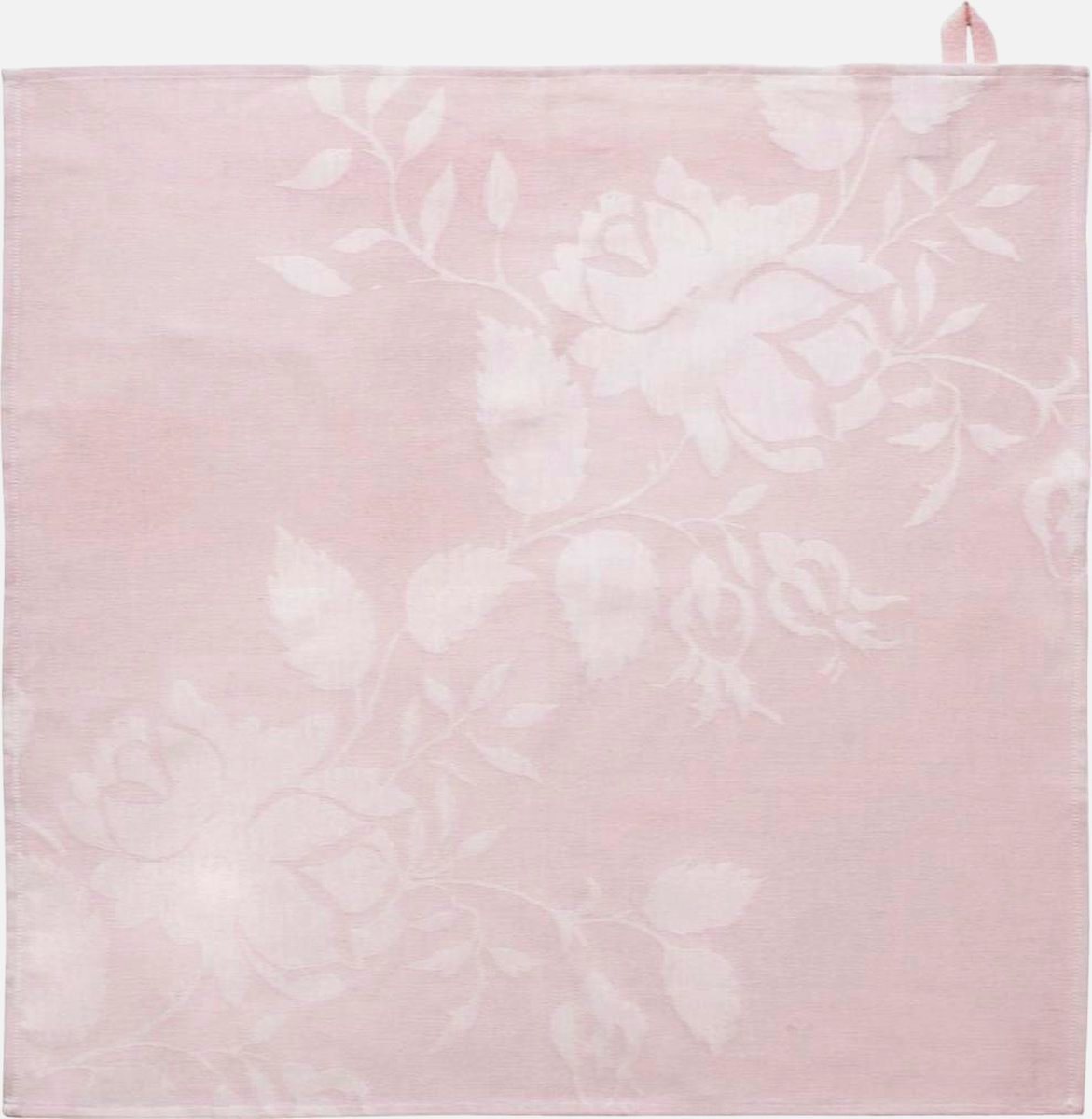 Royal Boch Fleurs Rouges Kitchen Towel in Pink