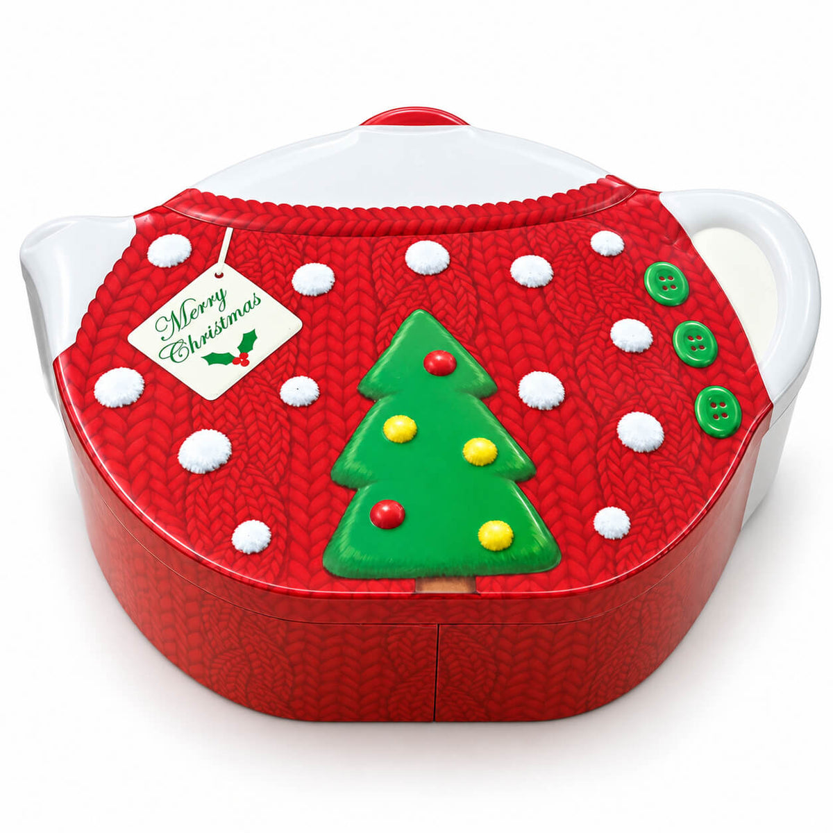 Cucina & Tavola Christmas Decorative Metal Tin