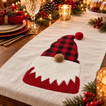 Migros Alpine Lodge Christmas Gnome Table Runner – 50 × 170 cm