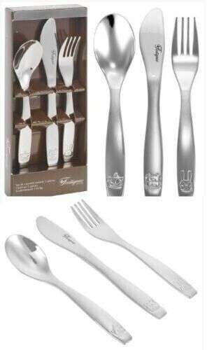 Fontignac Children 3-piece Cutlery Tableware Dining Set