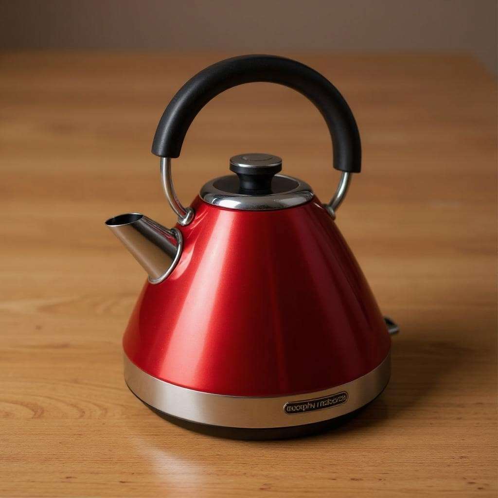 Venture Pyramid Kettle – Brushed Stainless -1.5L by Morphy Richards