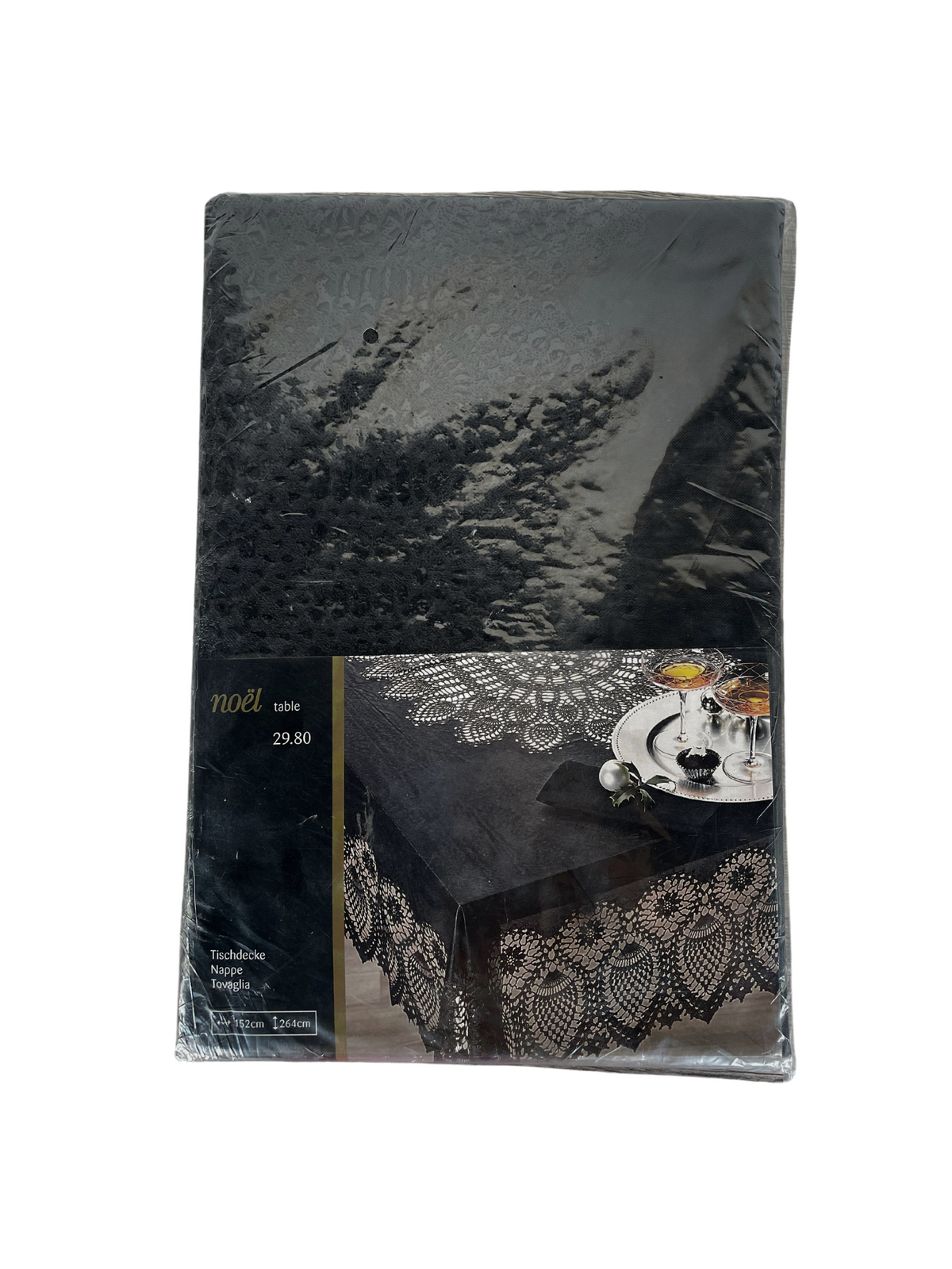 Black Lace Tablecloth