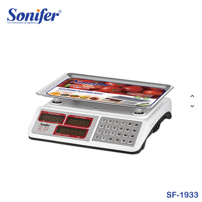 Sonifer SF-1933, Digital Kitchen Scale 2 Side Screens