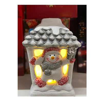 Ceramic Christmas Decoration With Light