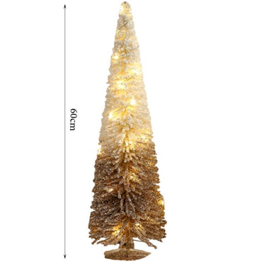 60cm Cone LED Tabletop Christmas Tree