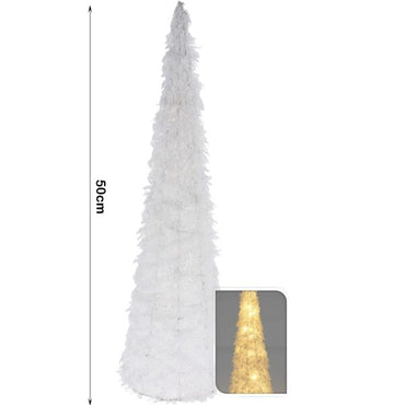 Cone LED Tabletop Christmas Tree (50cm)