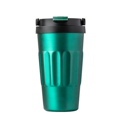 Double Layer Stainless Steel Coffee Mug With Handle 500ml